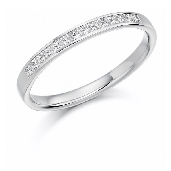 Princess Cut Diamonds Wedding Ring