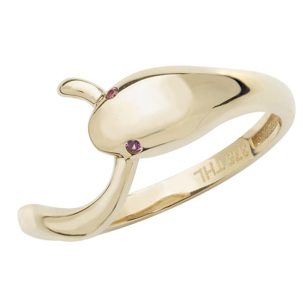 9ct Yellow Gold Cz Dress Ring