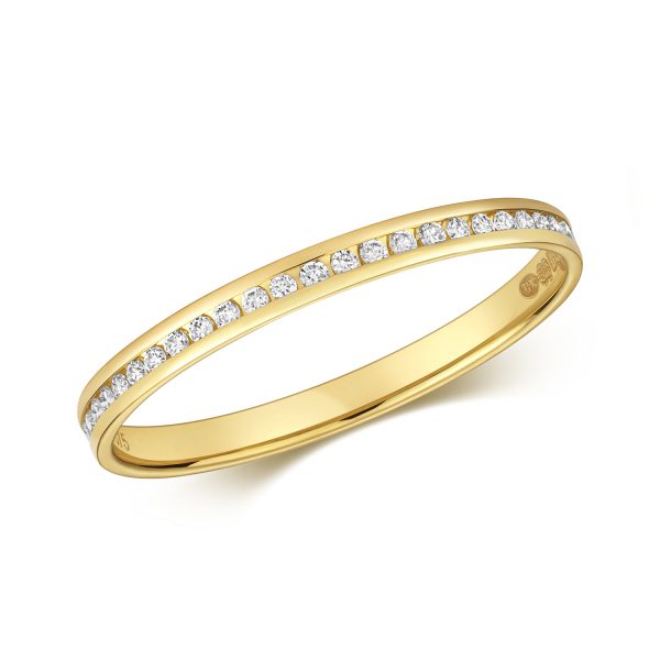 9ct yg diamond ring