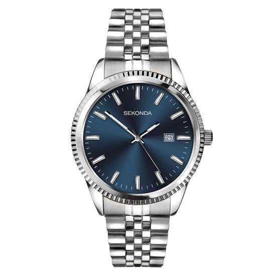 Sekonda Gents Bracelet Watch Blue Dial