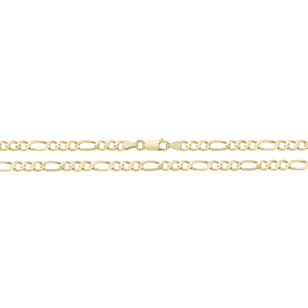 9 carat gold figaro chain