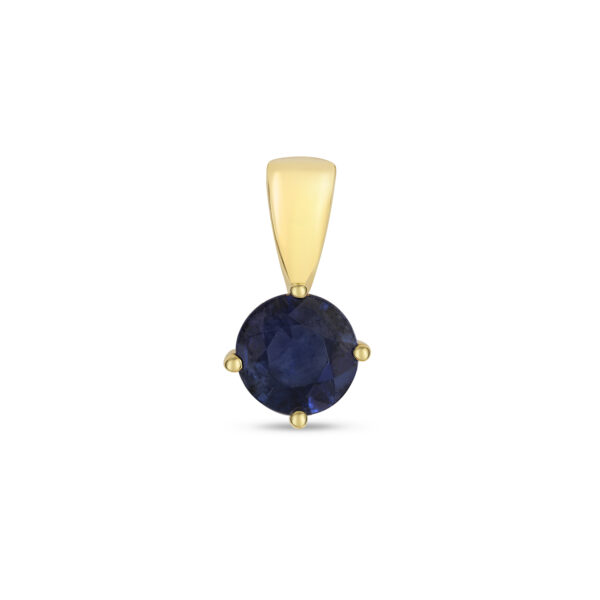 sapphire pendant