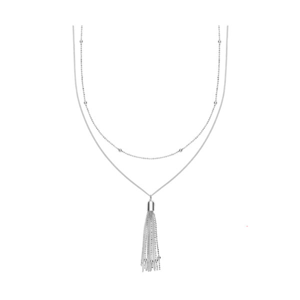 Sterling Silver Tassel Necklet