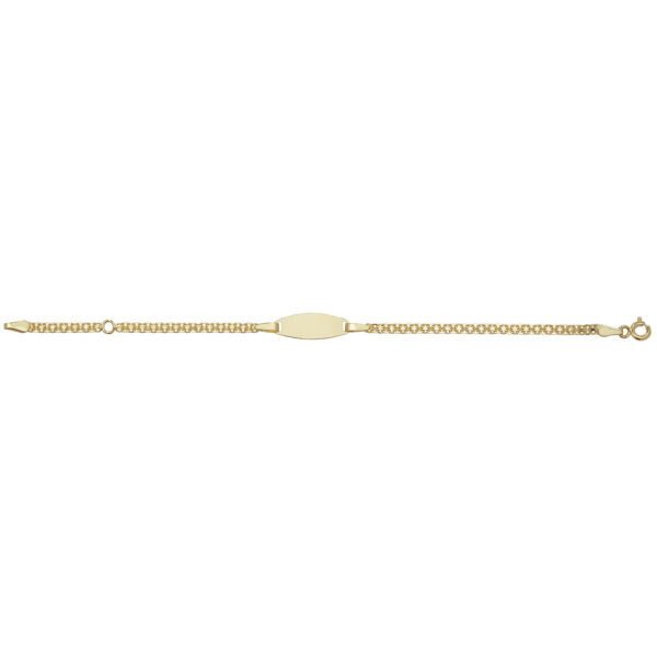 9ct Gold Baby Bracelet ID
