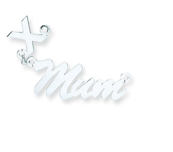 Sterling Silver Fancy Nameplate