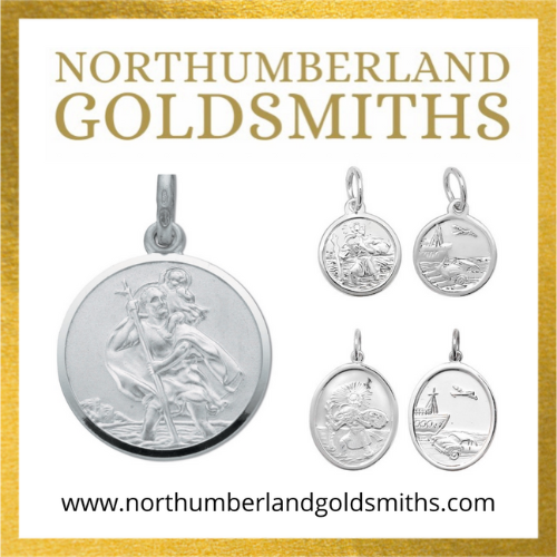 st christopher pendant