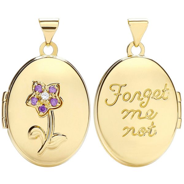 9 carat yellow gold locket