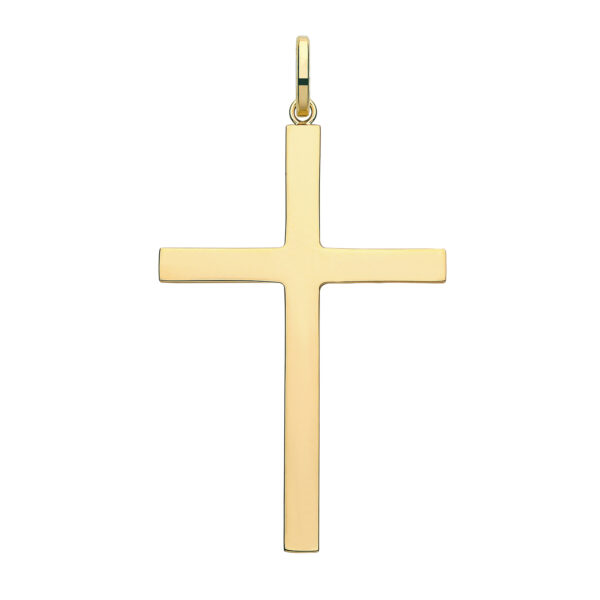 9ct Yellow Gold Cross Pendant