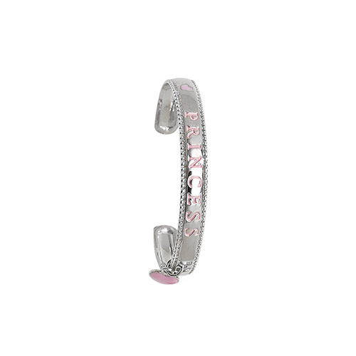 sterling silver princess bangle