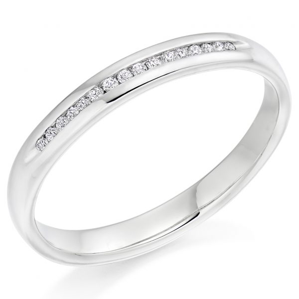 platinum diamond eternity ring