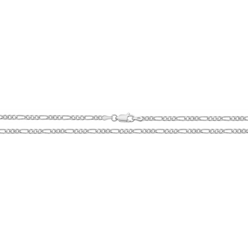 sterling Silver Figaro Chain anklet