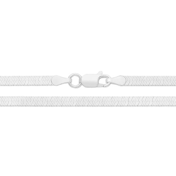 sterling silver snake chain anklet