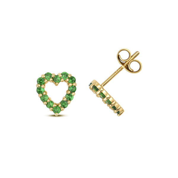 tsavorite earrings