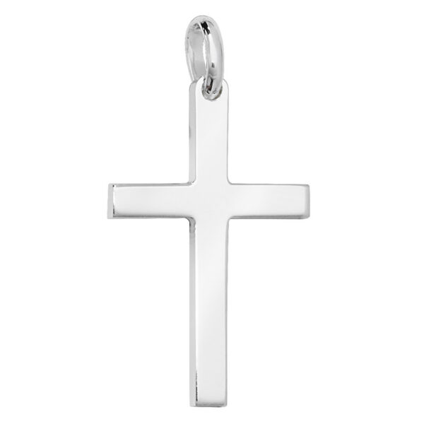 Plain Sterling Silver Cross