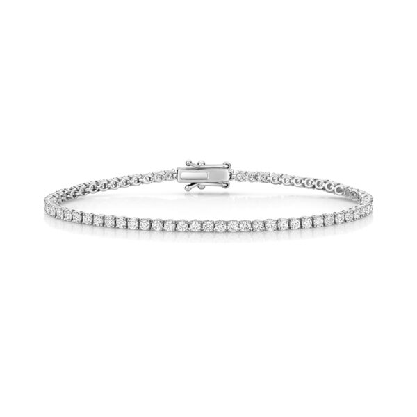 Laboratory Grown Diamond Tennis Bracelet