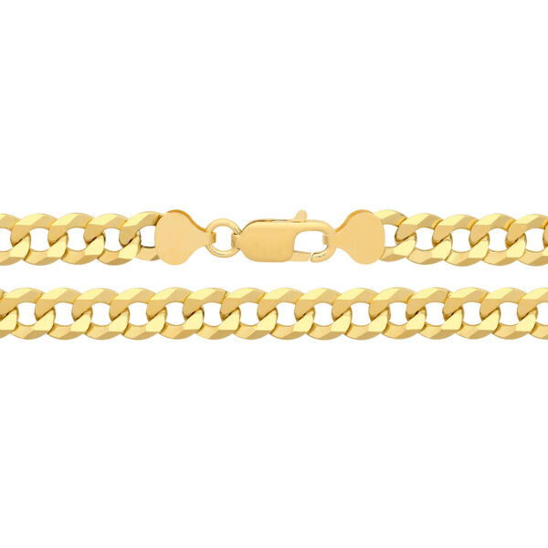 Silver Gold Plated Curb Chain