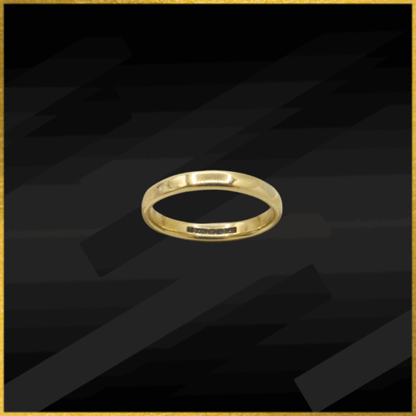 9 Carat Yellow Gold Wedding Band