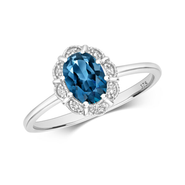 Diamond and Gemstone Engagement Rings under £500