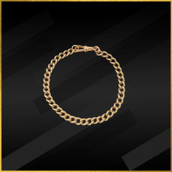 9 carat rose gold bracelet